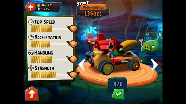Angry Birds Go! Gameplay Walkthrough Part 49 - All Fully-Upgraded Stunt Karts! (iOS, Android)