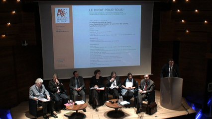 Deuxième anniversaire de la Grande bibliothèque du Droit / La réforme du droit du travail