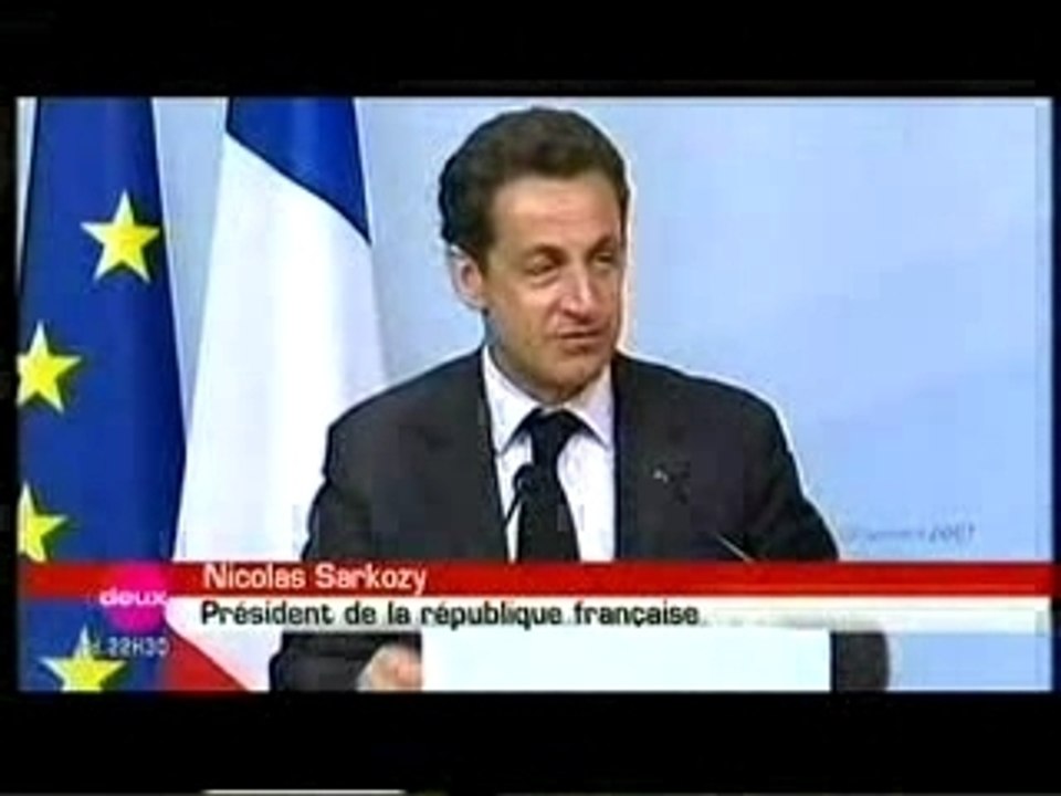 Sarkozy bouré