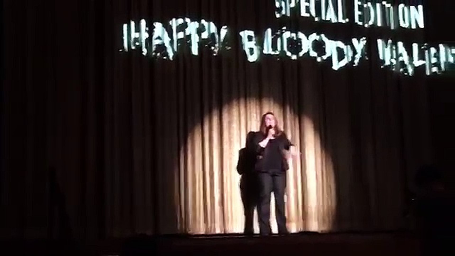 Jodie Foster speaks at Silence of the Lambs screening