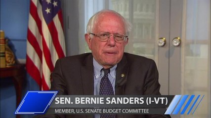 Sen. Bernie Sanders: Average American Has A Right Be Angry About Economic Plight