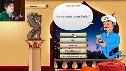 AKINATOR VS MINECRAFT - JuegaGerman HolaSoyGerman Juega German