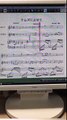 『テムズによせて for flute ,violin and piano』大庭晴美。『 Memory of the Thames』composed by Harumi Oba.