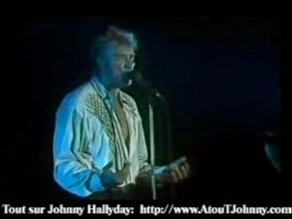 Johnny Hallyday Ma gueule live
