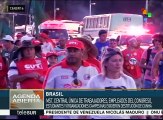 Brasileños marchan en rechazo a intento golpista contra Dilma