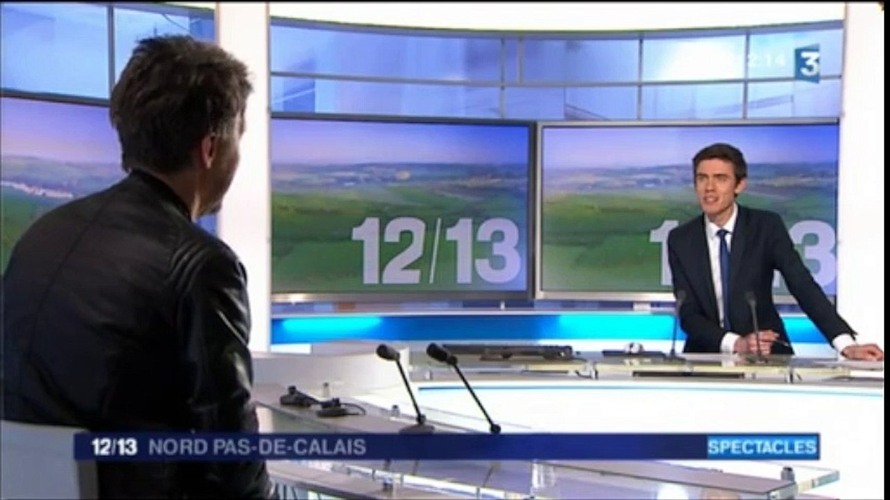 Jean-Luc Lemoine sur France 3 Nord-Pas-de-Calais (14 avril 2016)
