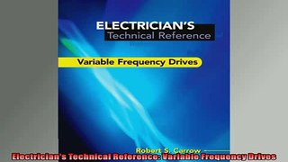 READ book  Electricians Technical Reference Variable Frequency Drives  FREE BOOOK ONLINE
