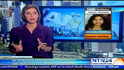 Me "obligaron" a renunciar: periodista venezolana que participó en investigación de los 'Panama Papers' a NTN24
