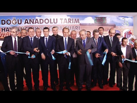 Doğu Anadolu Tarım Hayvancılık ve Gıda Fuarı’nın Açılışı