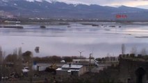 Ardahan Kura Nehri Taştı, Ardahan Ovası'nı Su Bastı