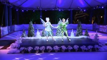 Tinker Bell and Periwinkle open Disneylands ice rink at Downtown Disney