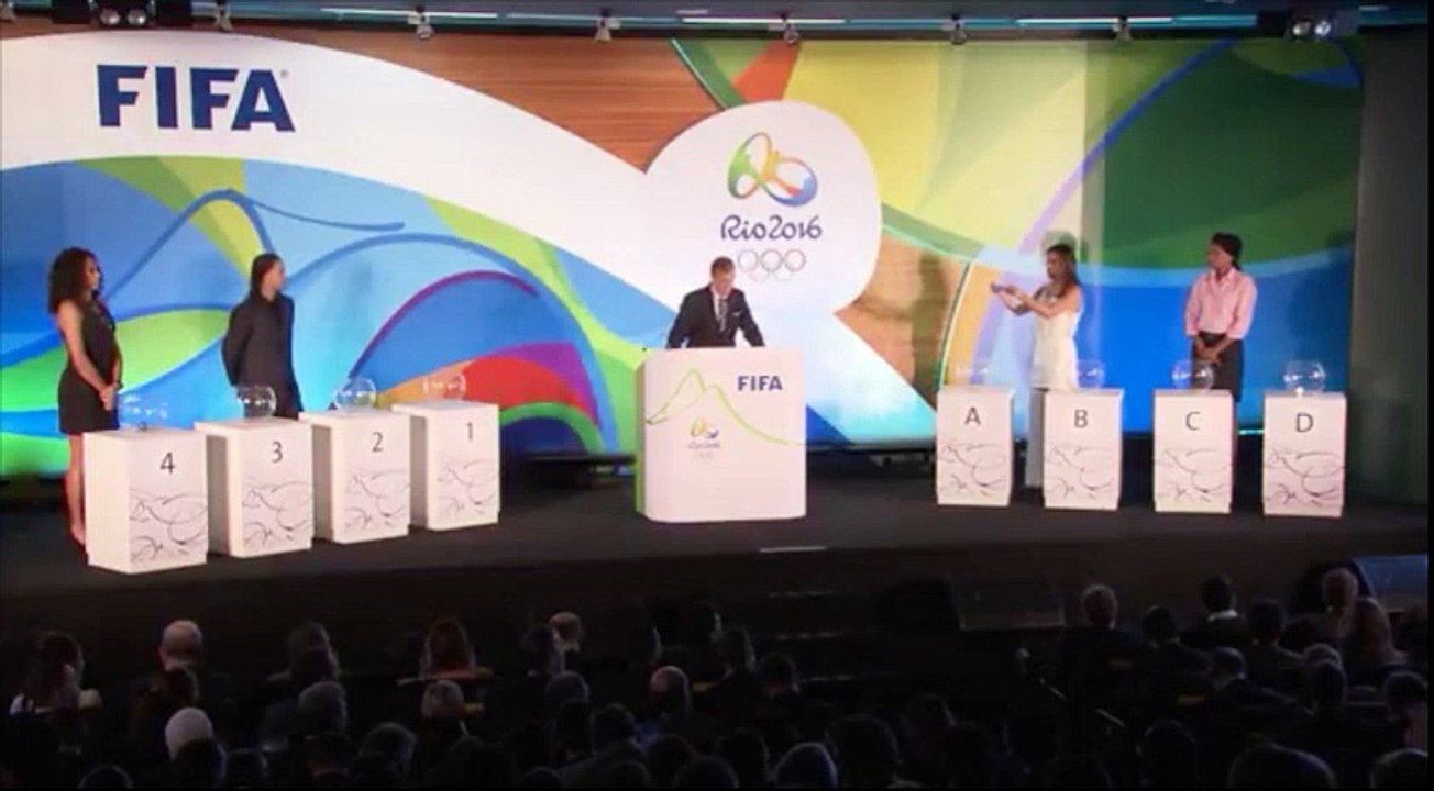 JO 2016 : Tirage au sort football