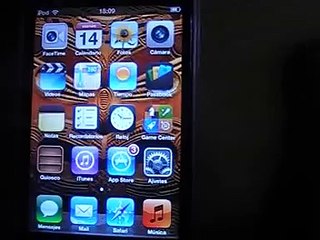 COMO crear una carpeta en ipod touvh o en dispositivos appel