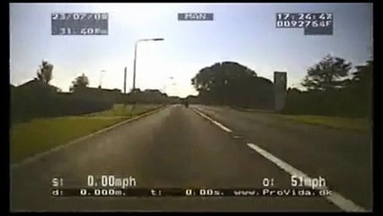 Police Hayabusa following a speeding biker