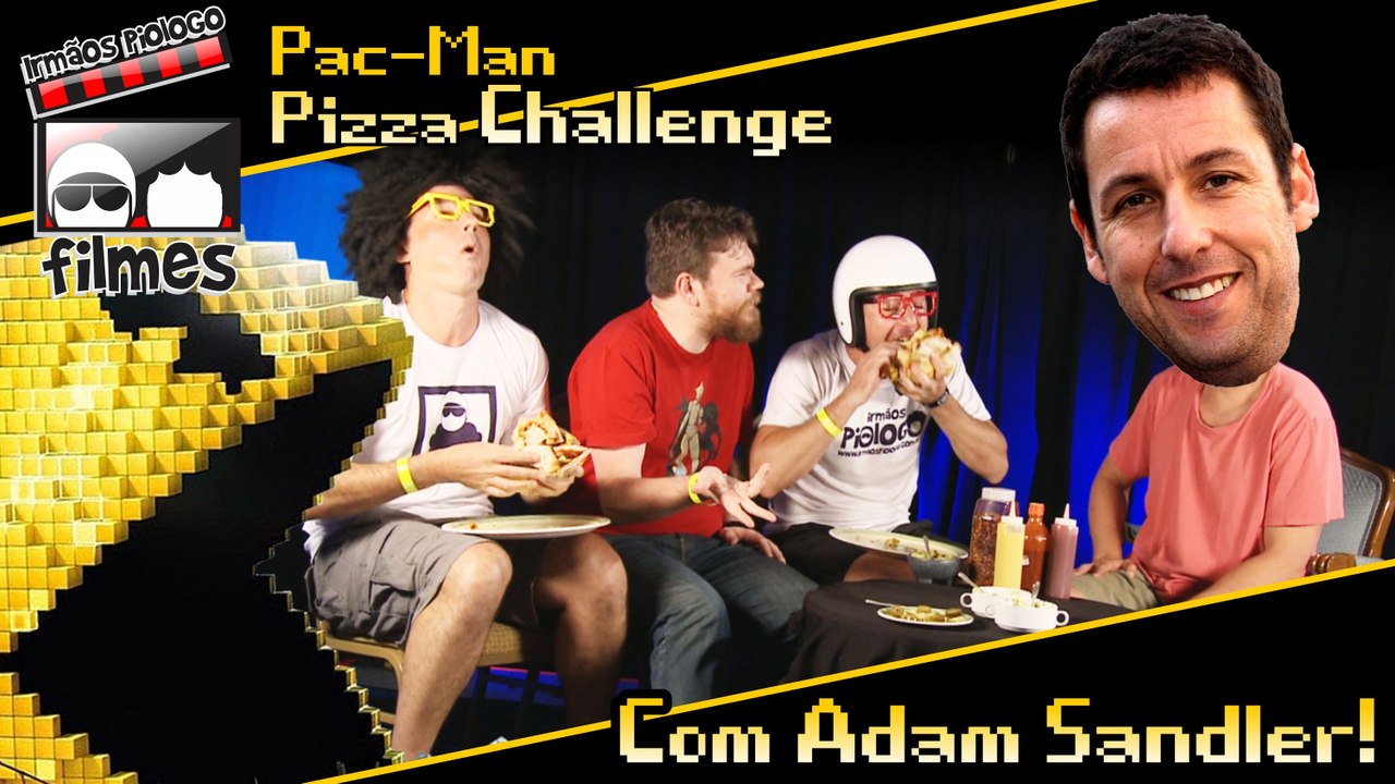 Pac-Man Pizza Challenge com Adam Sandler - Irmãos Piologo Filmes