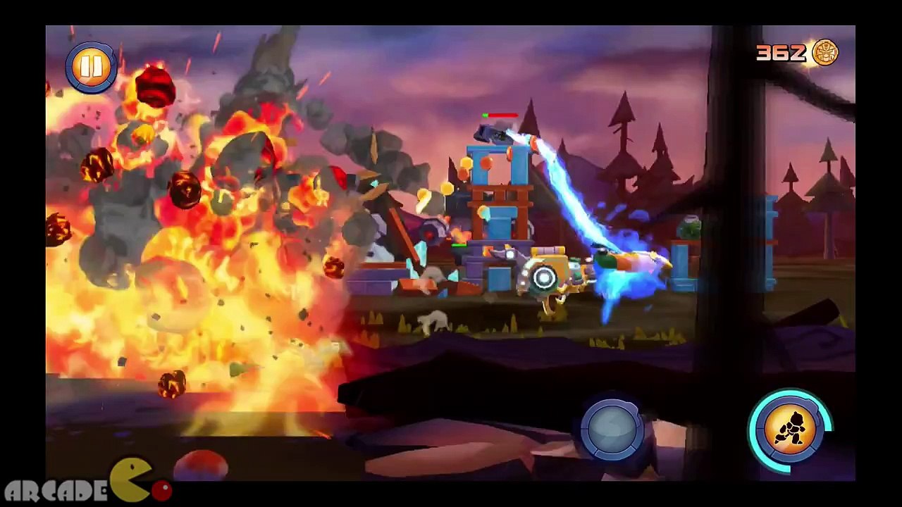 Angry Birds Transformers: GEMS GLITCH MAX LEVEL ALL Birds Gameplay Part 36