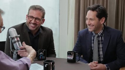Paul Rudd and Steve Carell talk about Anchorman2