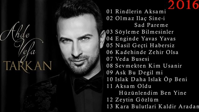 Tarkan – Nasıl Geçti Habersiz – Ahde Vefa Full Albümü 2016 mp3