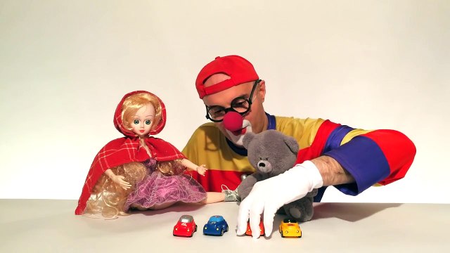 Çocuklar için eğlenceli film - Palyaço Dima - İngilizce renkler ve sayılar