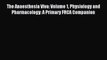 Download The Anaesthesia Viva: Volume 1 Physiology and Pharmacology: A Primary FRCA Companion