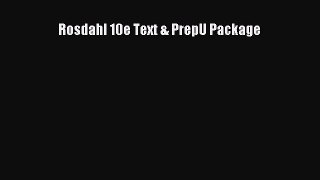 Read Rosdahl 10e Text & PrepU Package Ebook Free