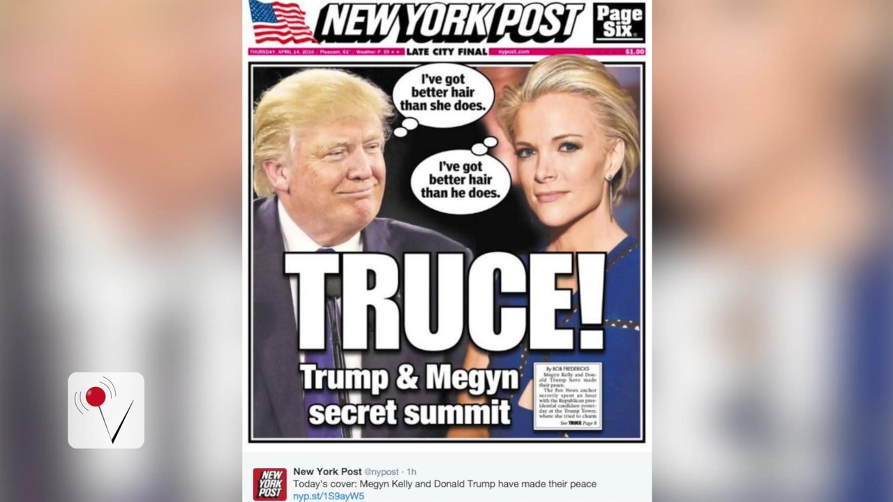 Megyn Kelly Clears the Air With Donald Trump