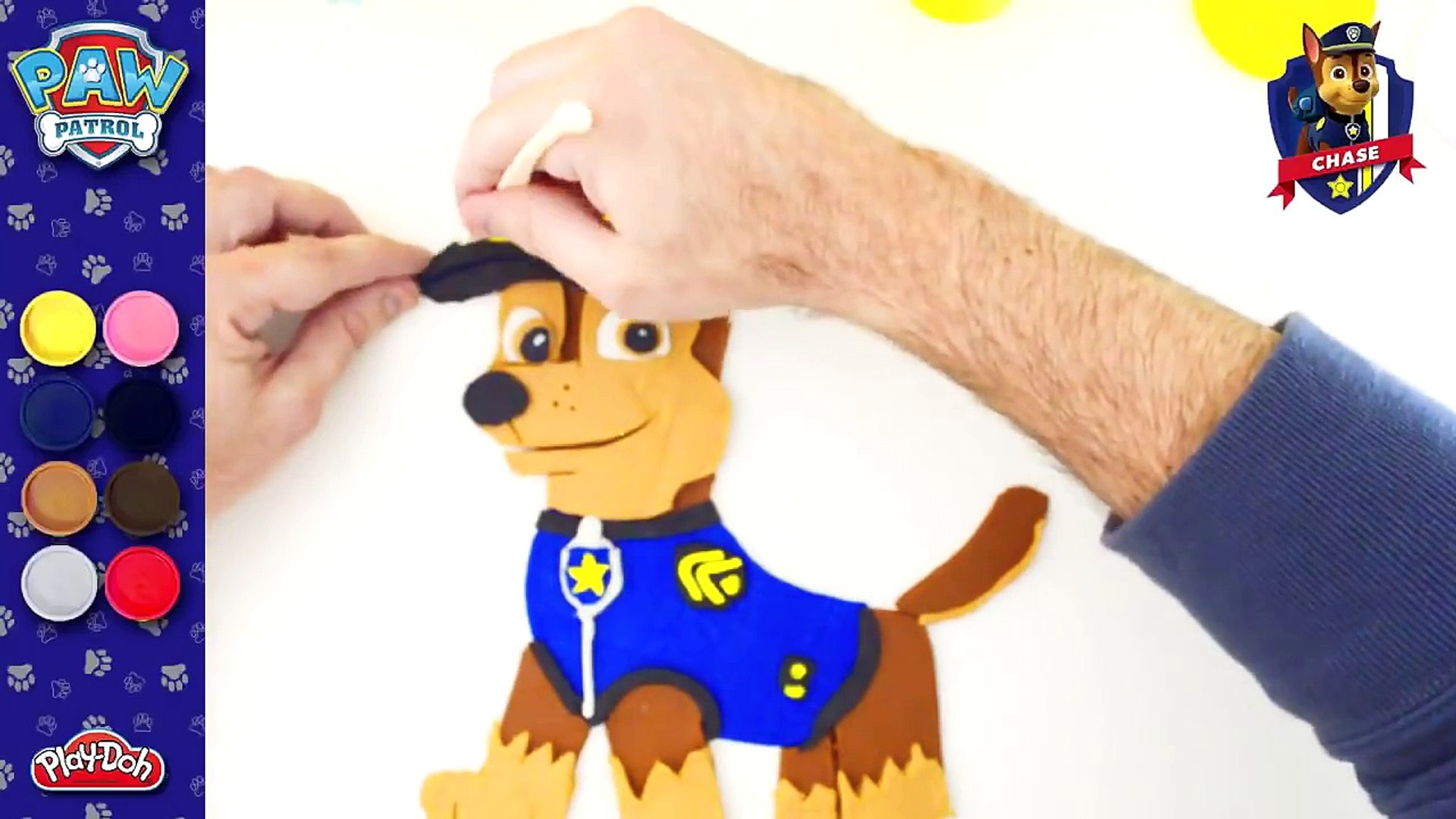 la patrulla canina de plastilina