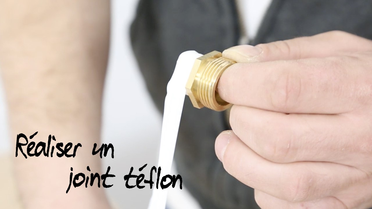 Comment réaliser un joint téflon ?