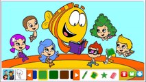 Nick Jr. Coloring Book Pt. 2 - Bubble Guppies, Team Umizoomi, Dora, Peppa Pig