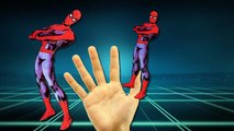 Finger Family Nursery Rhymes Spiderman Cartoons for Children | Spiderman Finger Family Rhymes