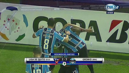 Liga de Quito 2 - 3 Gremio