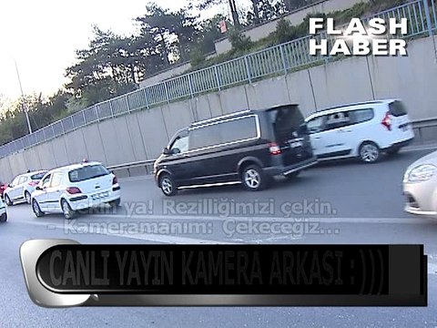 CANLI YAYIN ÖNCESİ KAMERA ARKASI