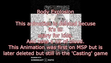 DELETED or RETIRED animations at MSP!!