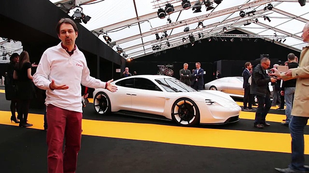 2016 Porsche Mission E au Festival Automobile International - L'argus