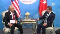 Davutoğlu, Malezya Başbakanı ve Afganistan İcra Heyeti Başkanı ile Görüştü