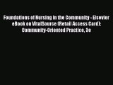 Read Foundations of Nursing in the Community - Elsevier eBook on VitalSource (Retail Access