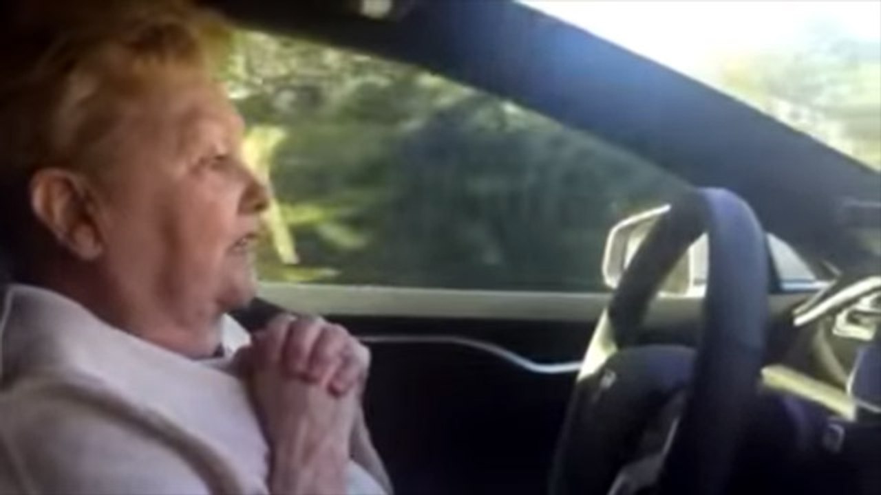 "I'm About To Die!" 70-Year-Old Freaks Out While Testing Tesla's Autopilot
