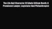[Download PDF] The Life And Character Of Edwin Gilliam Booth: A Prominent Lawyer Legislator