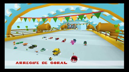 Pocoyo Racing Wii Nivel 8 Explotar Globos