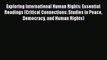[Download PDF] Exploring International Human Rights: Essential Readings (Critical Connections: