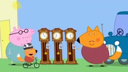 PEPPA PIG - Episode 34 - Mr Fox van with Peppa Pig & George