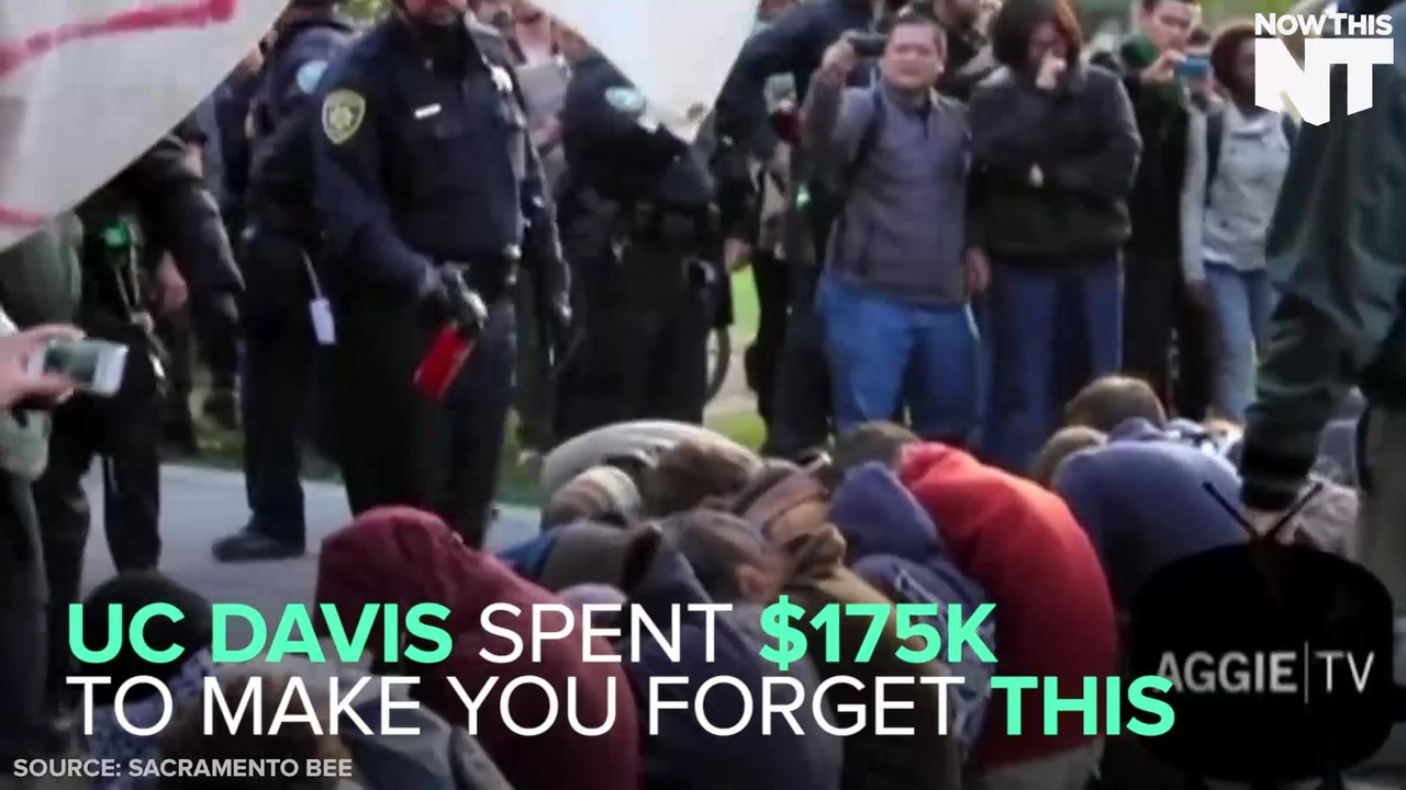 UC Davis Spent Thousands To Try To Make You Forget Their Pepper Spray Incident