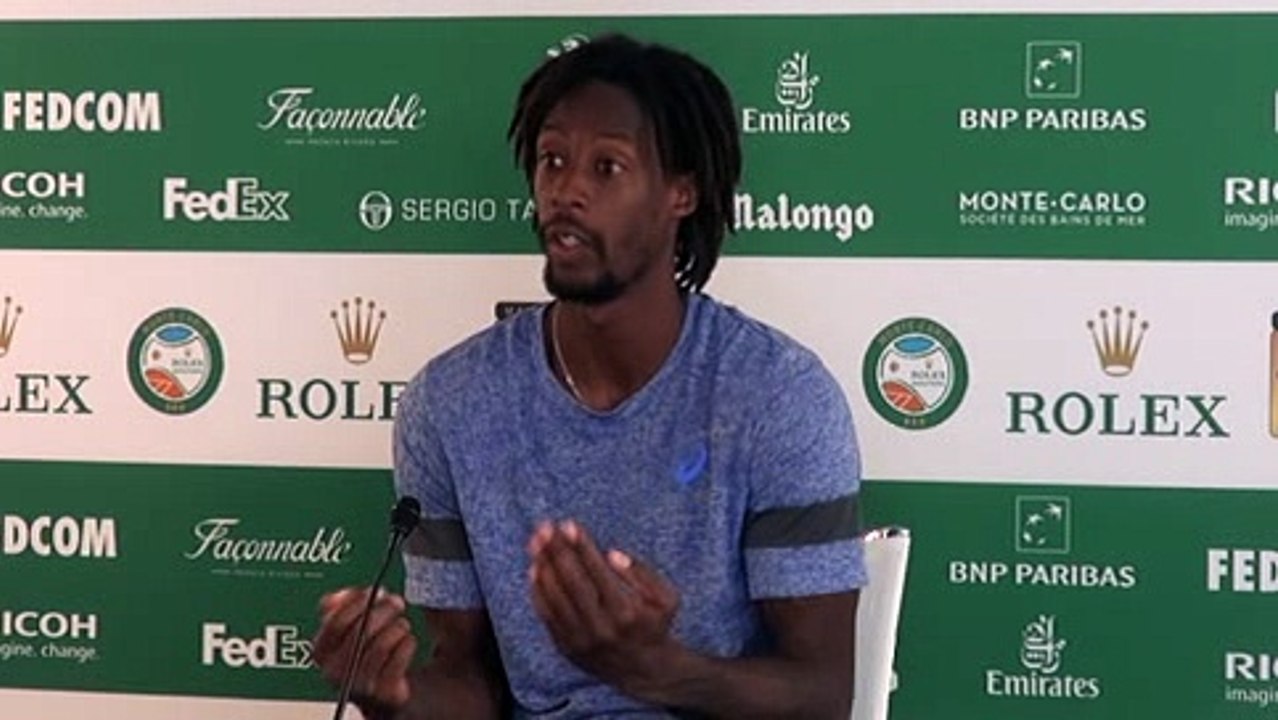ATP - Monte-Carlo Rolex Masters 2016 - Gaël Monfils s'agace contre les médias