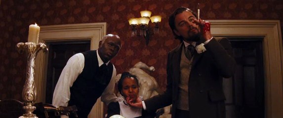 Django Unchained dinner scene HD.