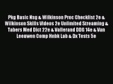 Read Pkg Basic Nsg & Wilkinson Proc Checklist 2e & Wilkinson Skills Videos 2e Unlimited Streaming