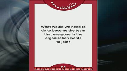 EBOOK ONLINE  Retrospective Coaching Cards  BOOK ONLINE