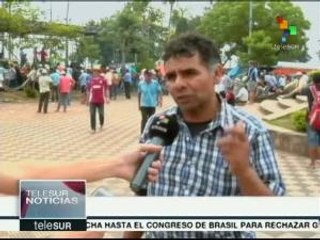 Download Video: Campesinos y cooperativistas continúan las movilizaciones en Paraguay