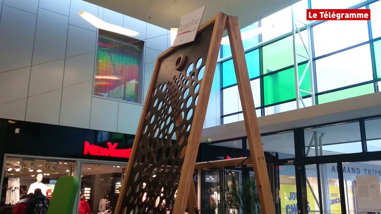 Saint-Brieuc. Animation : les jeux en bois de "J'irai jouer chez vous" font un tabac !