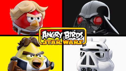 Angry Birds Star Wars | Matching & Learning Colors