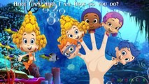 Bubble Guppies Finger Family Cartoon for Kids | Bubble Guppies Nursery Rhymes Animation Song